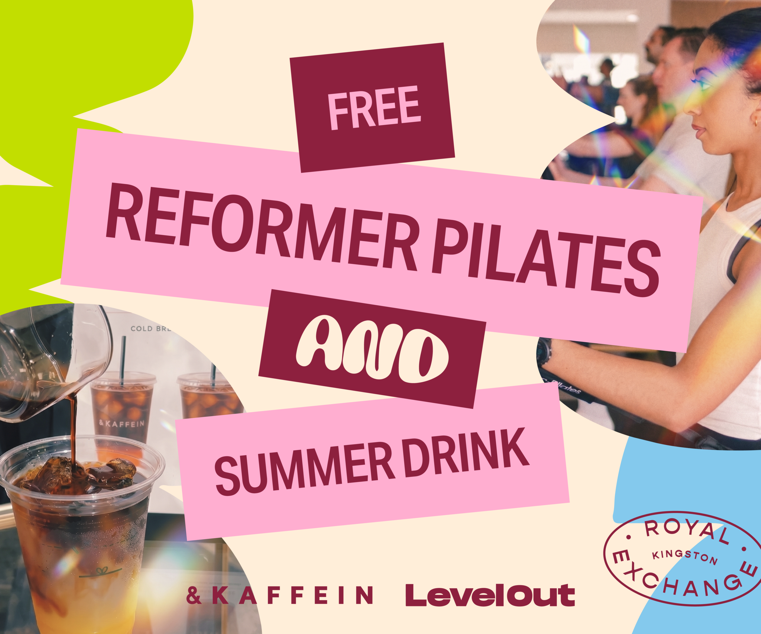 Pilates & Sip: Free Reformer Pilates & Summer Social in Kingston upon Thames